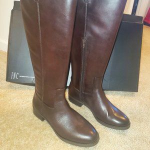 INC Leather Boots
